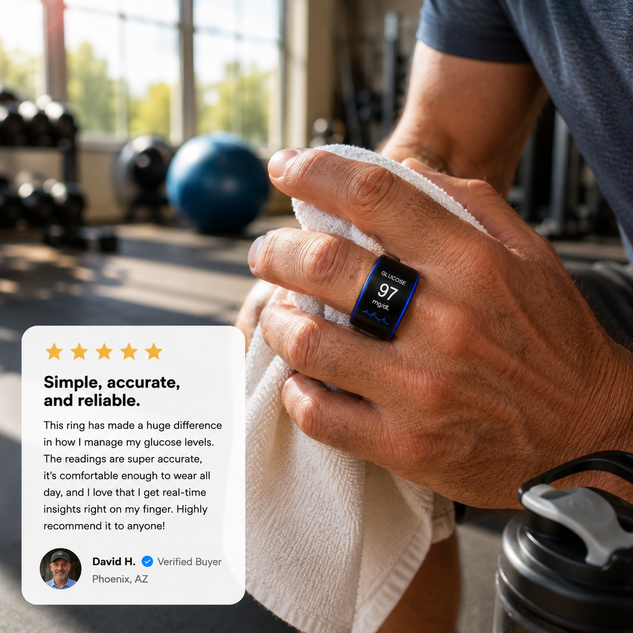 🔥The last two hours  and the number of places is limited🎉 75% OFF Launch Offer🏆Pryxo™ G1 Non-Invasive Smart Ring