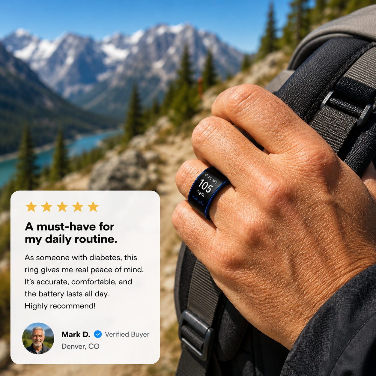 🔥The last two hours  and the number of places is limited🎉 75% OFF Launch Offer🏆Pryxo™ G1 Non-Invasive Smart Ring